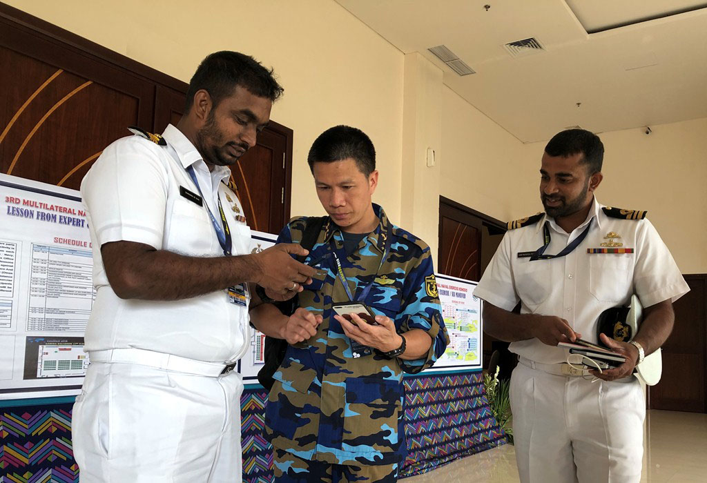 Đoàn Việt Nam tham gia xử lý nhiều tình huống trong diễn tập Sở chỉ huy